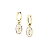 Boucles d'oreilles Amen Femme in Argent EMISMGB